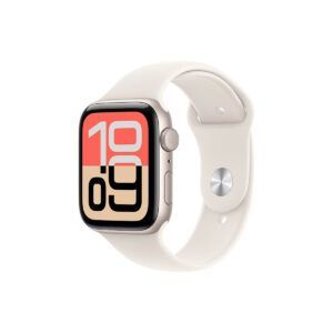 Apple Watch SE 3代 GPS版+行動網路 - 星光色, 40mm