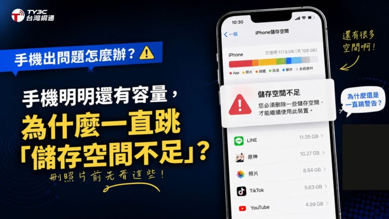 手機明明還有容量，為什麼一直跳「儲存空間不足」？真正兇手可能不是照片