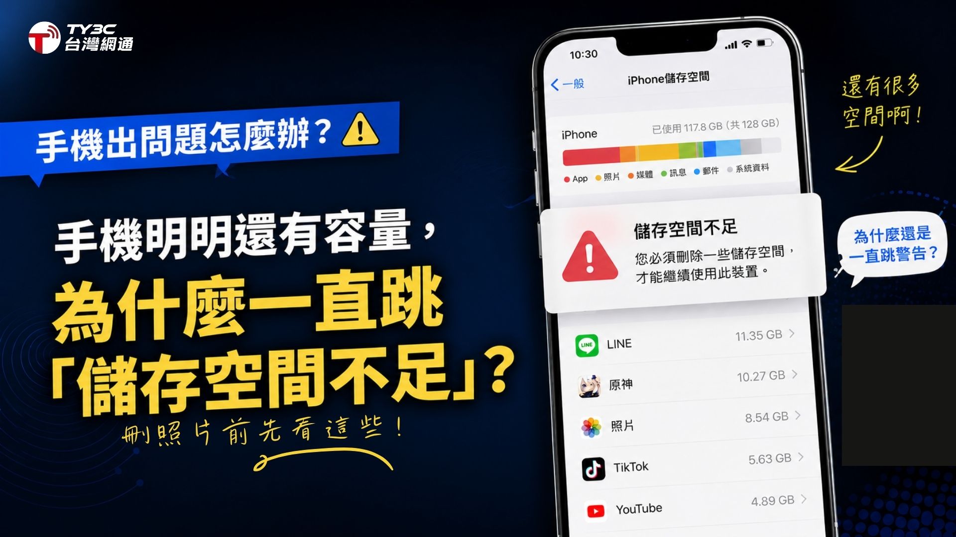 手機明明還有容量，為什麼一直跳「儲存空間不足」？真正兇手可能不是照片