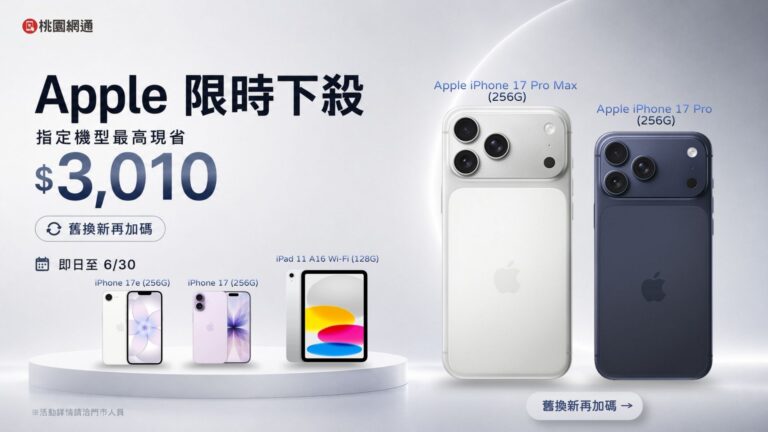 2026/6月Apple品牌下殺