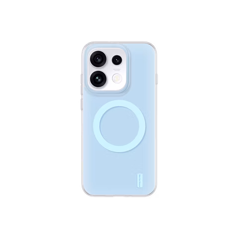 OPPO 原廠 Reno16 果凍系列磁吸保護殼 氧氣藍